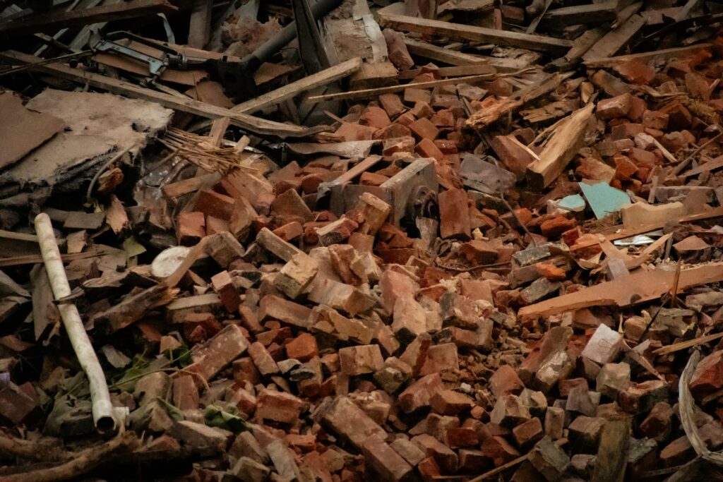 debris